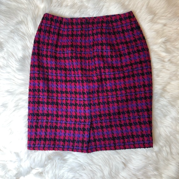 Vintage Ann Taylor | Tweed Pencil Skirt - Picture 3 of 7